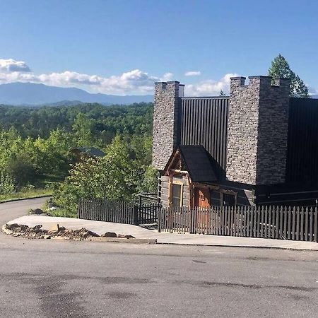 Villa The Log Castle~Stunning Mountain Views~Hot Tub Sevierville Exterior foto